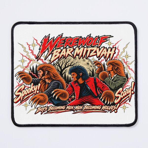 Item preview, Werewolf Bar Mitzvah! designed and sold by LootLogic.