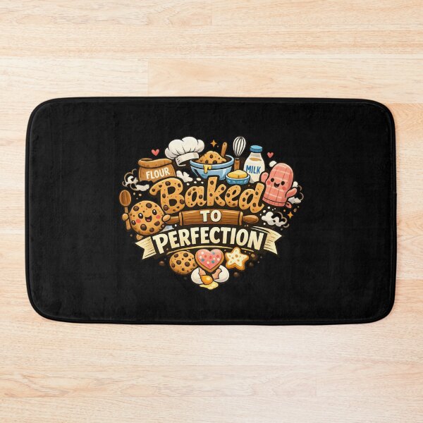 Item preview, Baked to Perfection - Cute Baking Cookies designed and sold by SidTastic .