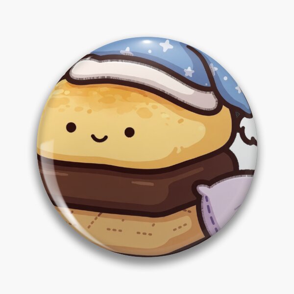 Item preview, Cute Smore I Need Smore Sleep Funny Camping Sticker designed and sold by xiaoxiaochibi.