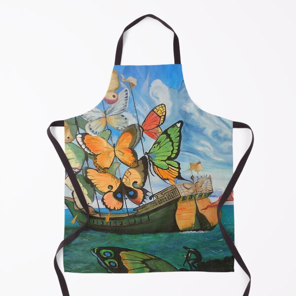 Item preview, butterfly ship by salvador dali paintings 1904-1989 designed and sold by Matari-matari.