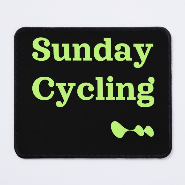 Item preview, Sunday Cycling Neon Green Bike Lover Shirt designed and sold by Mr besho.