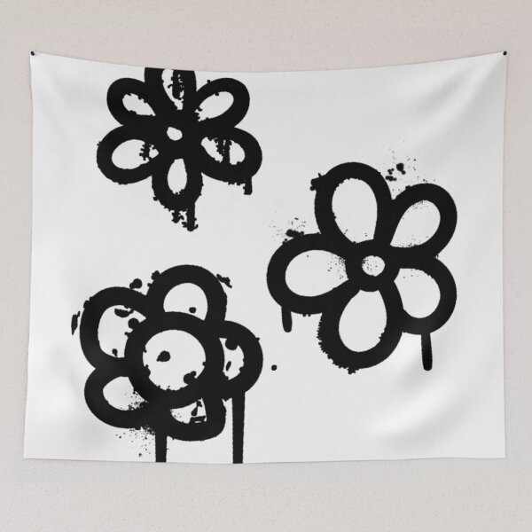 Item preview, Graffiti Flower Art Streetwear Street Art Style designed and sold by Super Neon Pixels .