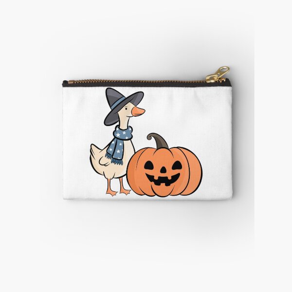 Item preview, Halloween Porch Goose Witch With Pumpkin designed and sold by Prim Pixel Studio.