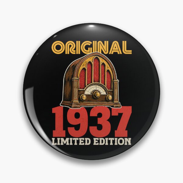 Item preview, Original 1937 Limited Edition Vintage Radio 90th Birthday Retro Design designed and sold by G350.