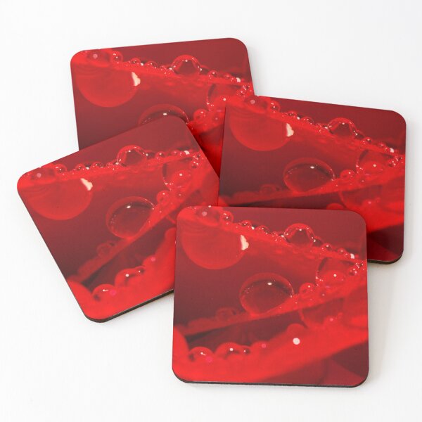 Item preview, Red Rose Petals with Water Drops designed and sold by Rabee Khalil Photography.