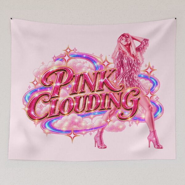 Item preview, PINK CLOUDING | Taylor Pink Clouding Life of a Showgirl Encore 2 designed and sold by taylorvinyls.
