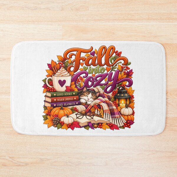 Item preview, Fall Into Cozy — Autumn Cozy Lifestyle designed and sold by GL Digital Artwork .