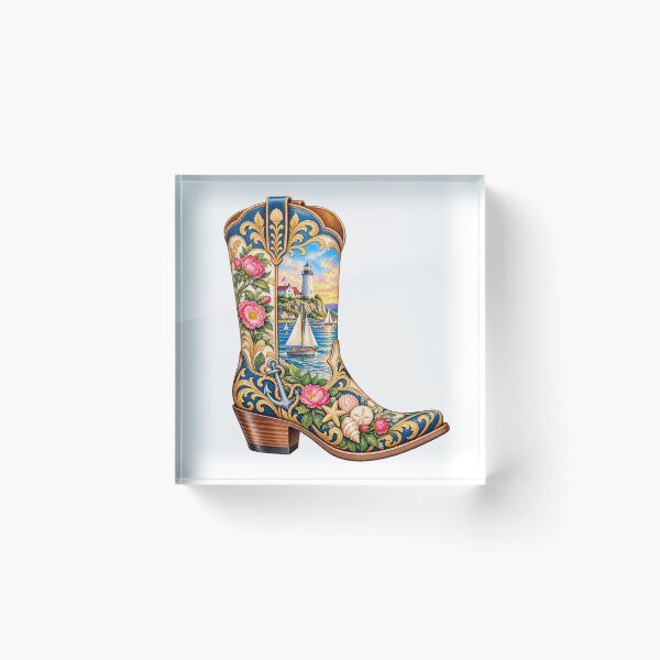 Item preview, Rhode Island Cowboy Boot designed and sold by Whimspired By Paxx.
