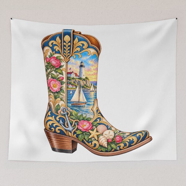 Item preview, Rhode Island Cowboy Boot designed and sold by Whimspired By Paxx.