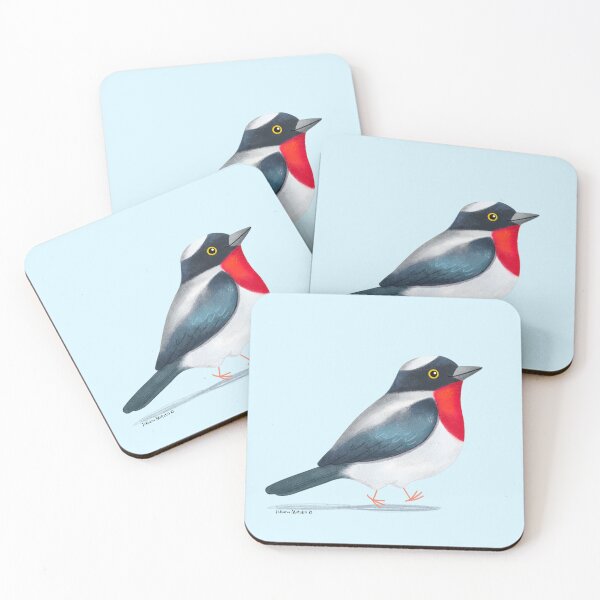 Item preview, Cherry Throated Tanager designed and sold by julianamotzko.