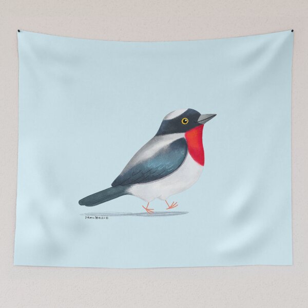 Item preview, Cherry Throated Tanager designed and sold by julianamotzko.