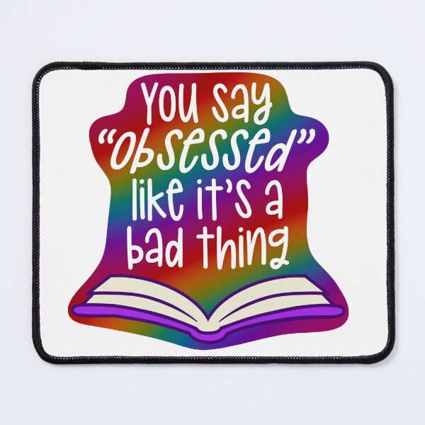 Item preview, Obsessed Rainbow reversed designed and sold by LoreAndCraft.