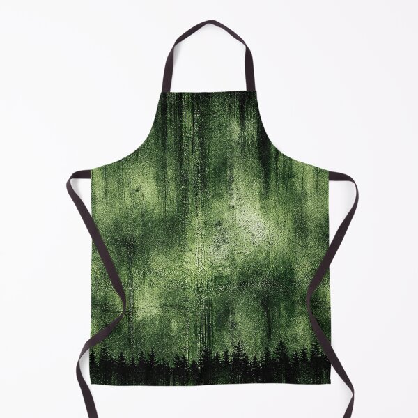 Item preview, Misty Forest Silhouette on Gritty Green Wall designed and sold by Piotrek0001.