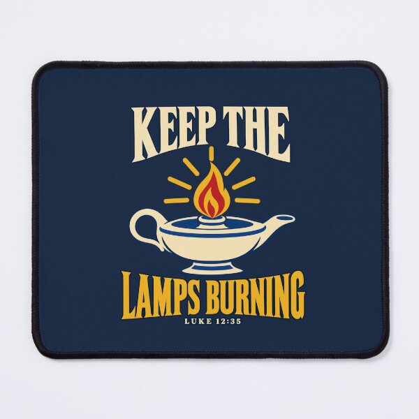Item preview, Keep the Lamps Burning – Luke 12:35 Christian Faith Shirt designed and sold by astersgraphics.