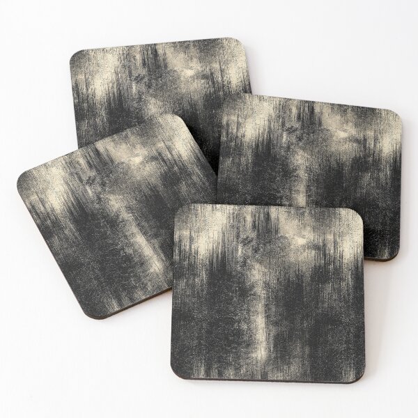 Item preview, Midnight Charcoal Vertical Rain Drip Texture designed and sold by Piotrek0001.