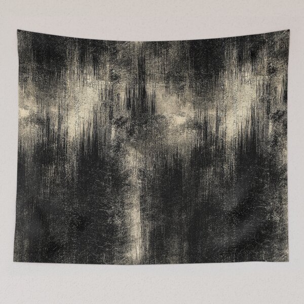 Item preview, Midnight Charcoal Vertical Rain Drip Texture designed and sold by Piotrek0001.