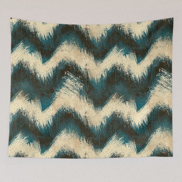 Item preview, Distressed Chevron Zigzag Urban Grunge Pattern designed and sold by Piotrek0001.