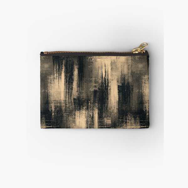 Item preview, Abstract Sepia and Charcoal Block Texture designed and sold by Piotrek0001.