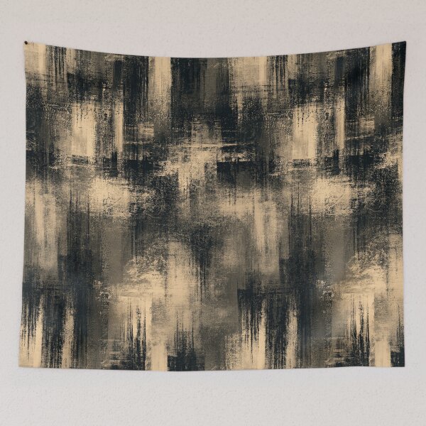 Item preview, Abstract Sepia and Charcoal Block Texture designed and sold by Piotrek0001.