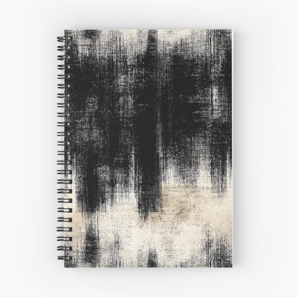 Item preview, Inky Black and White Raw Canvas Texture designed and sold by Piotrek0001.