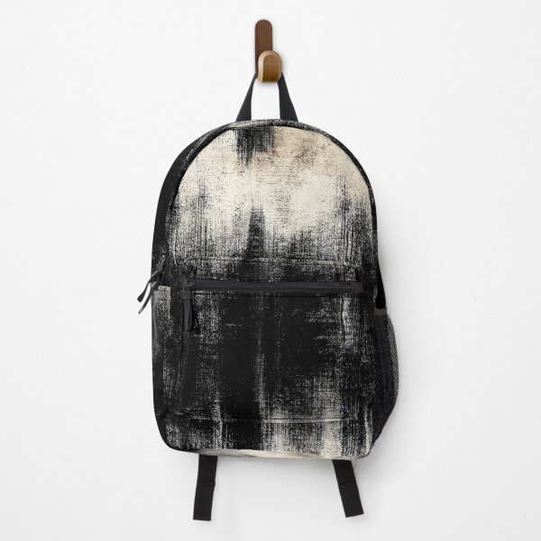 Item preview, Inky Black and White Raw Canvas Texture designed and sold by Piotrek0001.