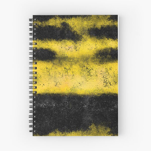 Item preview, Asphalt Black and Yellow Hazard Spray Art designed and sold by Piotrek0001.
