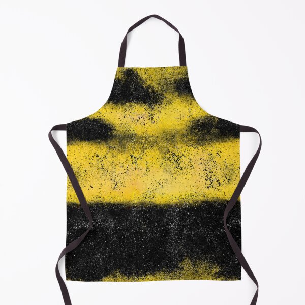 Item preview, Asphalt Black and Yellow Hazard Spray Art designed and sold by Piotrek0001.
