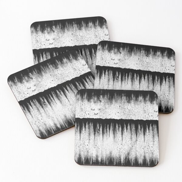 Item preview, Distressed Monochrome Stencil Drip Texture designed and sold by Piotrek0001.