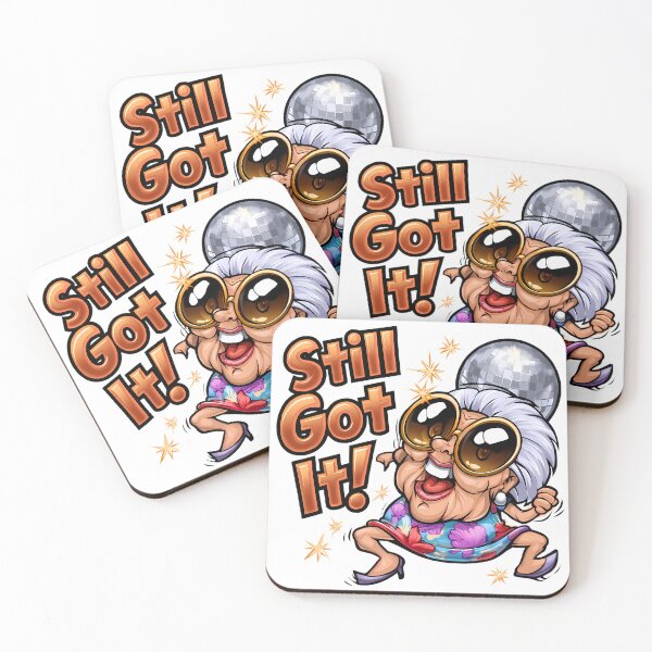 Item preview, Disco Dancing Grandma  designed and sold by Retro Whimsy.