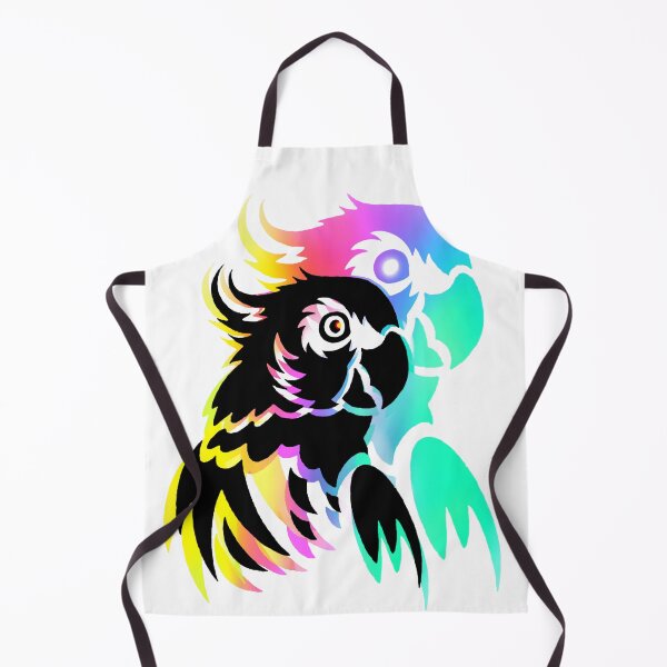 Item preview, Rainbow Parrot Neon Wings Colorful Tropical Bird designed and sold by ExploreAura Studio.