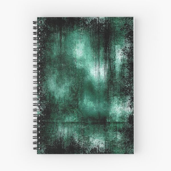 Item preview, Deep Teal Patina Wall with Charcoal Edges designed and sold by Piotrek0001.