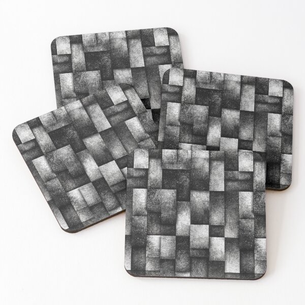 Item preview, Woven Monochrome Industrial Block Pattern designed and sold by Piotrek0001.