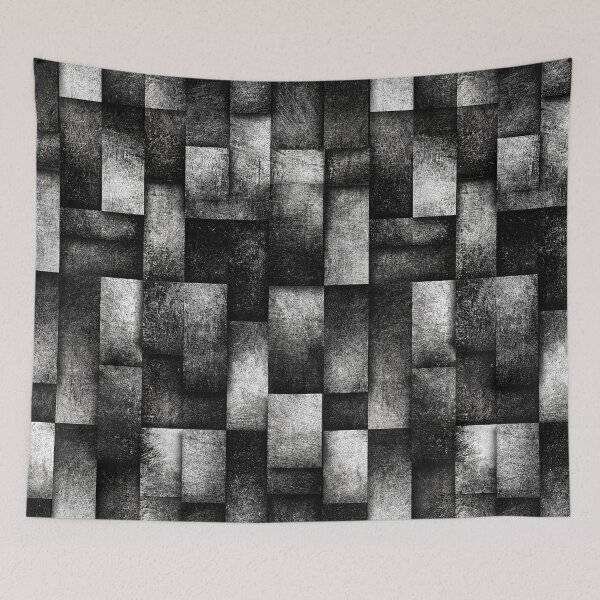 Item preview, Woven Monochrome Industrial Block Pattern designed and sold by Piotrek0001.