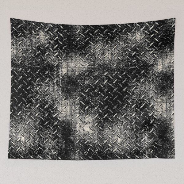 Item preview, Distressed Diamond Tread Plate Metal Pattern designed and sold by Piotrek0001.