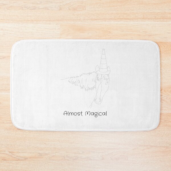 Item preview, Almost Magical. Unicorn humor designed and sold by NPC-wear.