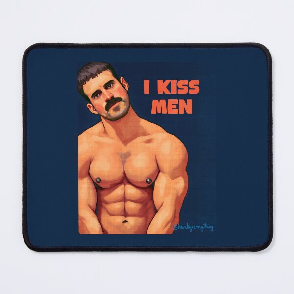Item preview, I Kiss Men designed and sold by Hunkyismything.