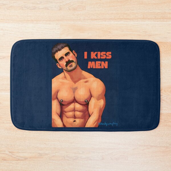 Item preview, I Kiss Men designed and sold by Hunkyismything.