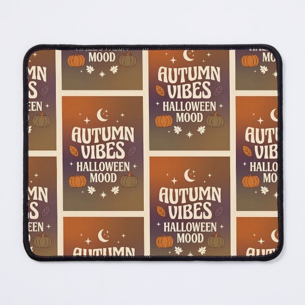 Item preview, Autumn Vibes Halloween Mood – Seasonal Typography Print designed and sold by tviyluv.