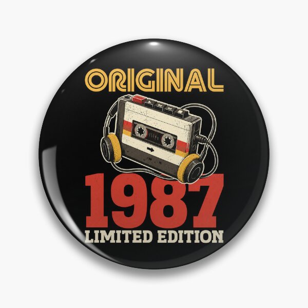 Item preview, Original 1987 Limited Edition Portable Cassette Player 40th Birthday Design designed and sold by G350.