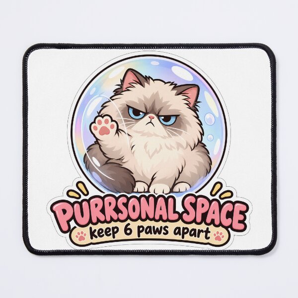 Item preview, Purrsonal Space Grumpy Cat In A Bubble designed and sold by Mordenrox.