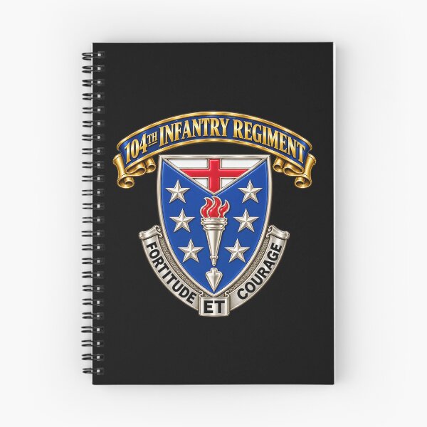 Item preview, Army - 104th Infantry Regiment - DUI - 3D - Enhanced designed and sold by Military Insignia Products.