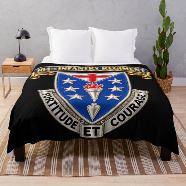 Item preview, Army - 104th Infantry Regiment - DUI - 3D - Enhanced designed and sold by Military Insignia Products.