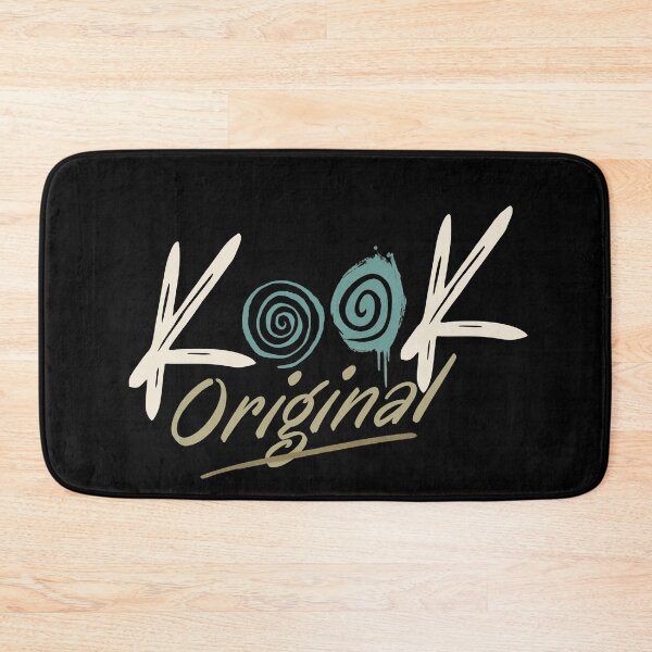 Aperçu de l'œuvre Original Kook - Lettrage farfelu aux yeux spirales créée et vendue par KookArt.