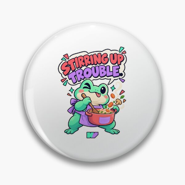 Item preview, Stirring Up Trouble With Chef Frog designed and sold by eWproject.