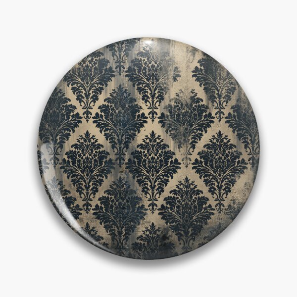 Item preview, Weathered Gothic Damask on Charred Metal designed and sold by Piotrek0001.
