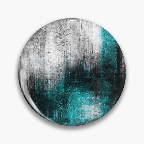 Item preview, Teal and White Cross Spray Graffiti Art designed and sold by Piotrek0001.