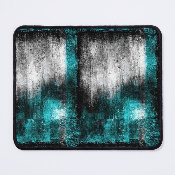 Item preview, Teal and White Cross Spray Graffiti Art designed and sold by Piotrek0001.