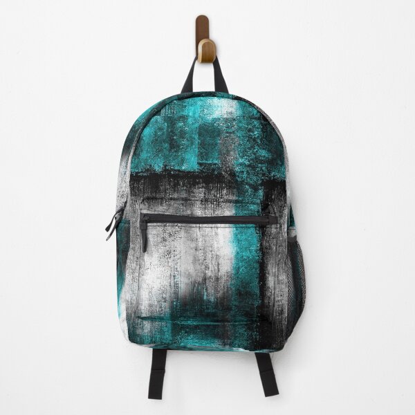 Item preview, Teal and White Cross Spray Graffiti Art designed and sold by Piotrek0001.
