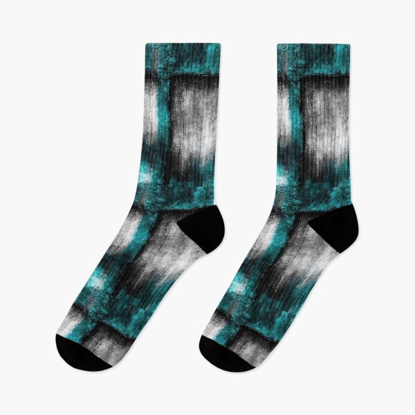 Item preview, Teal and White Cross Spray Graffiti Art designed and sold by Piotrek0001.