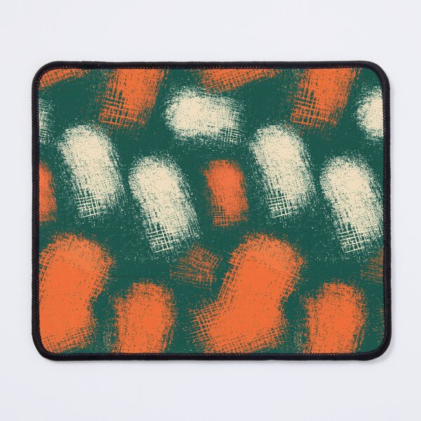 Item preview, Abstract Painterly Blotches in Teal and Orange designed and sold by Piotrek0001.